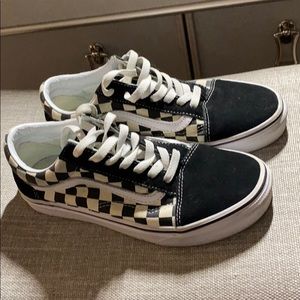 Checkered vans